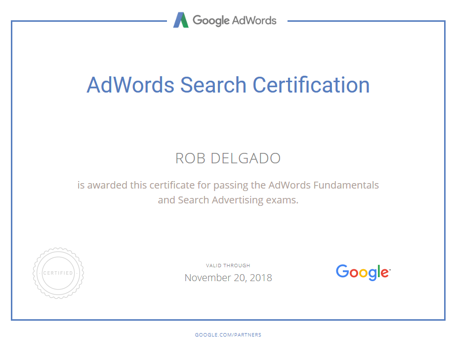 Adwords Search